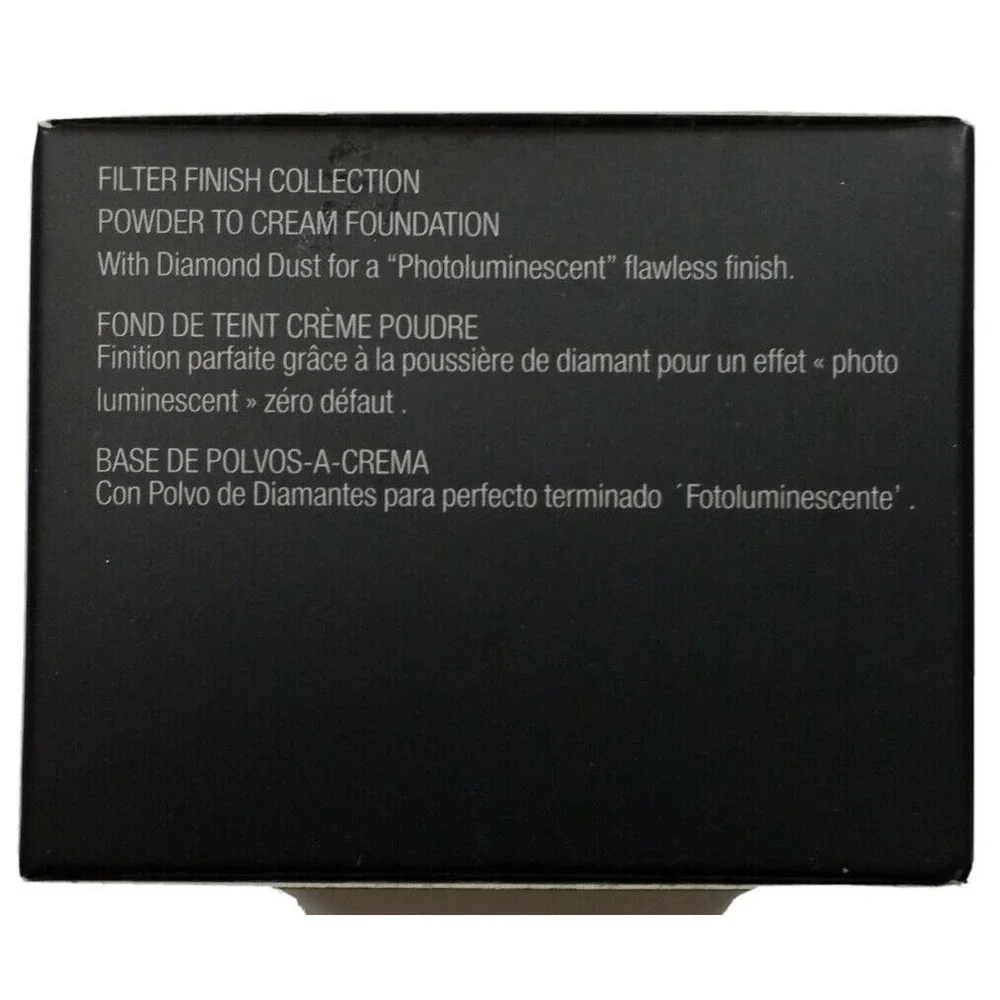 NIB JAY MANUEL Filter Finish Collection Powder Cream Foundation MEDIUM 1~Lot 2~